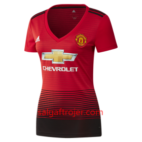 Manchester United Fodboldtrøjer Dame Hjemmebanesæt 2018/19 Kort ærmer